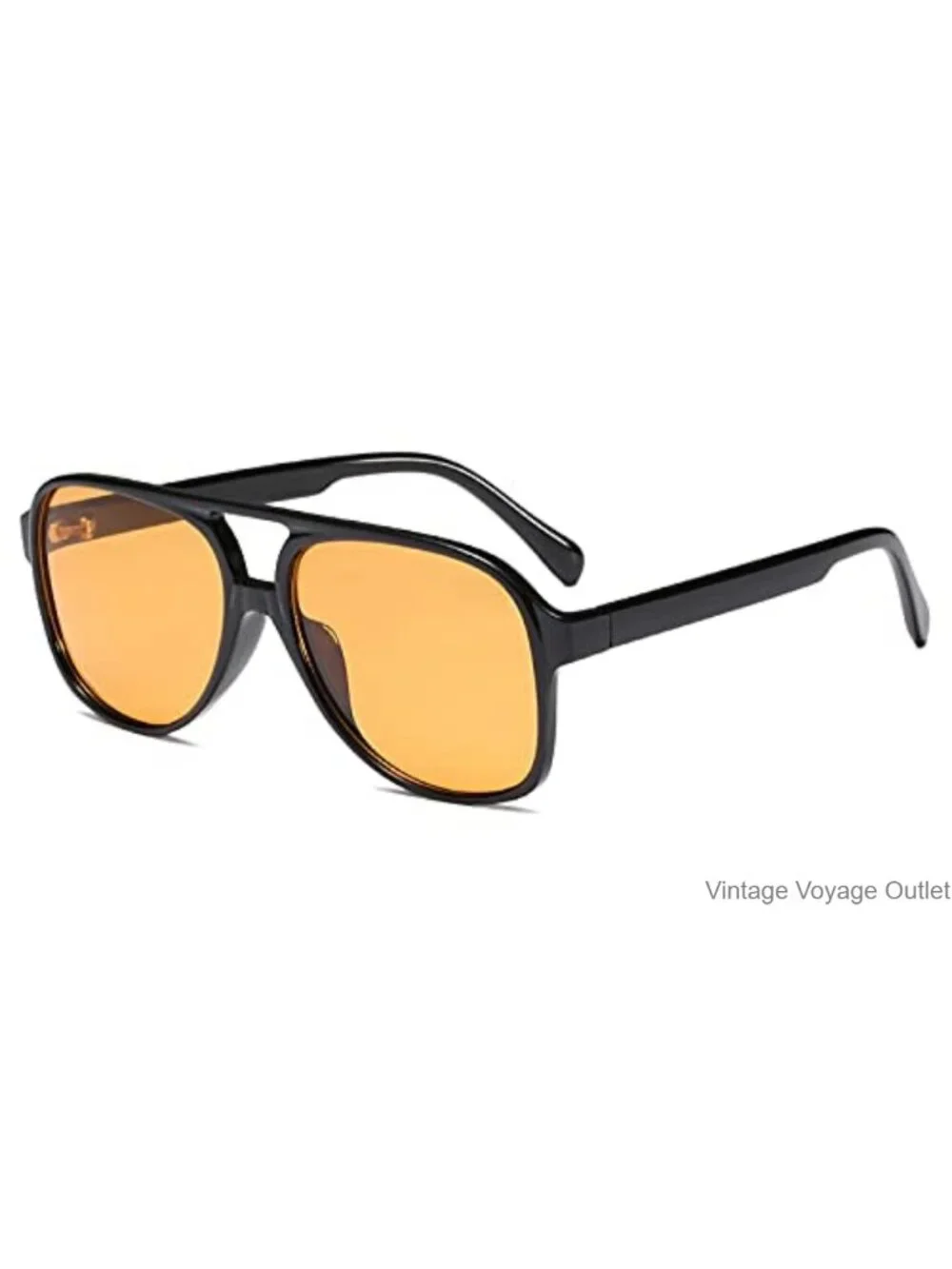 Retro Aviator Sunglasses Large Frame Classic Vintage 70s UV400